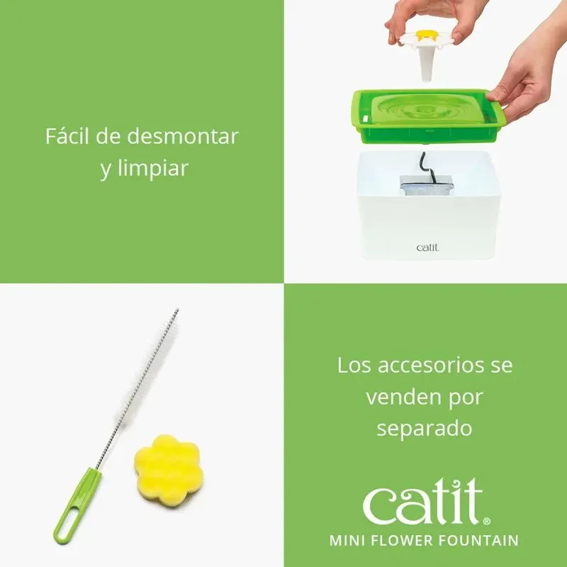 Catit Mini Bebedero Flor 1,5 Lts