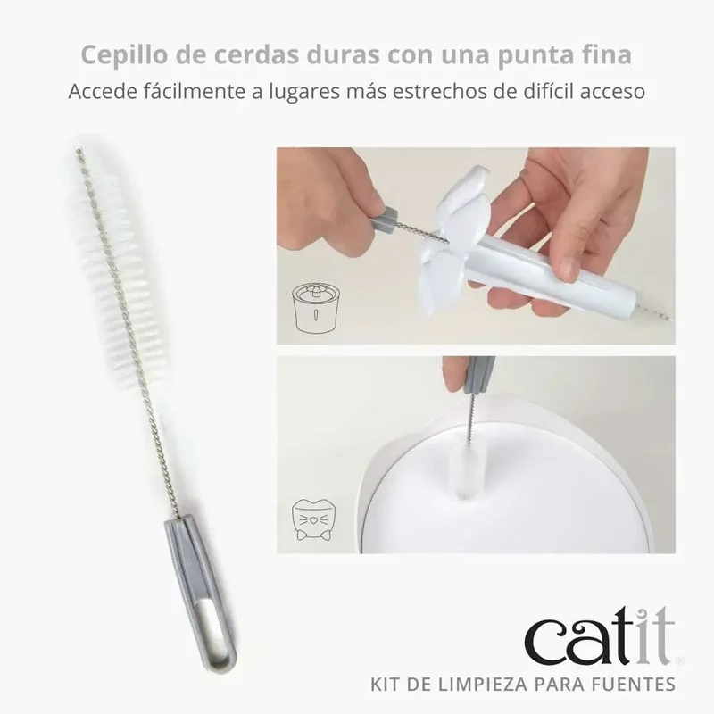 Catit Kit Limpieza Bebederos Fuentes