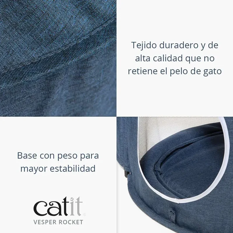 Catit Refugio Vesper Rocket, Azul