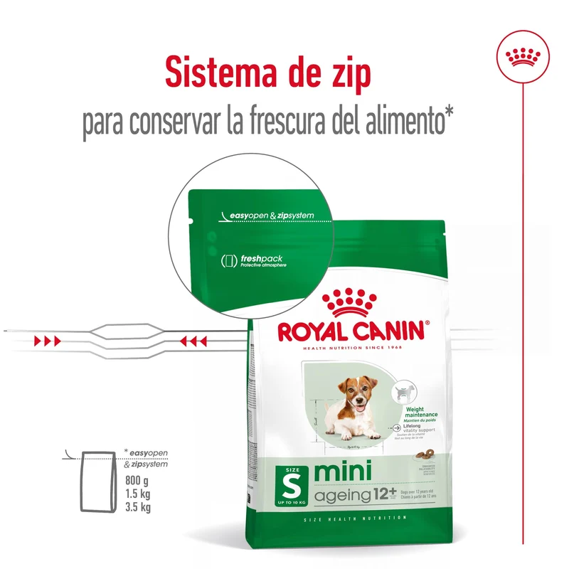 Royal Canin Mini Ageing+12 Pienso para Perros Senior