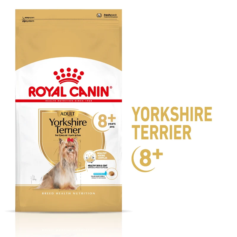Royal Canin Yorkshire Terrier Ageing 8+ Pienso para Perros de Raza