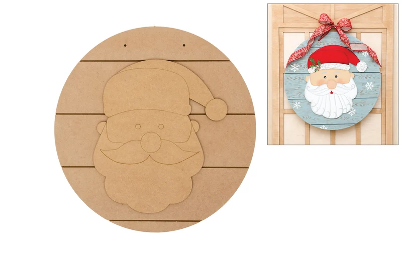 Letrero Papá Noel 40X0.8cm