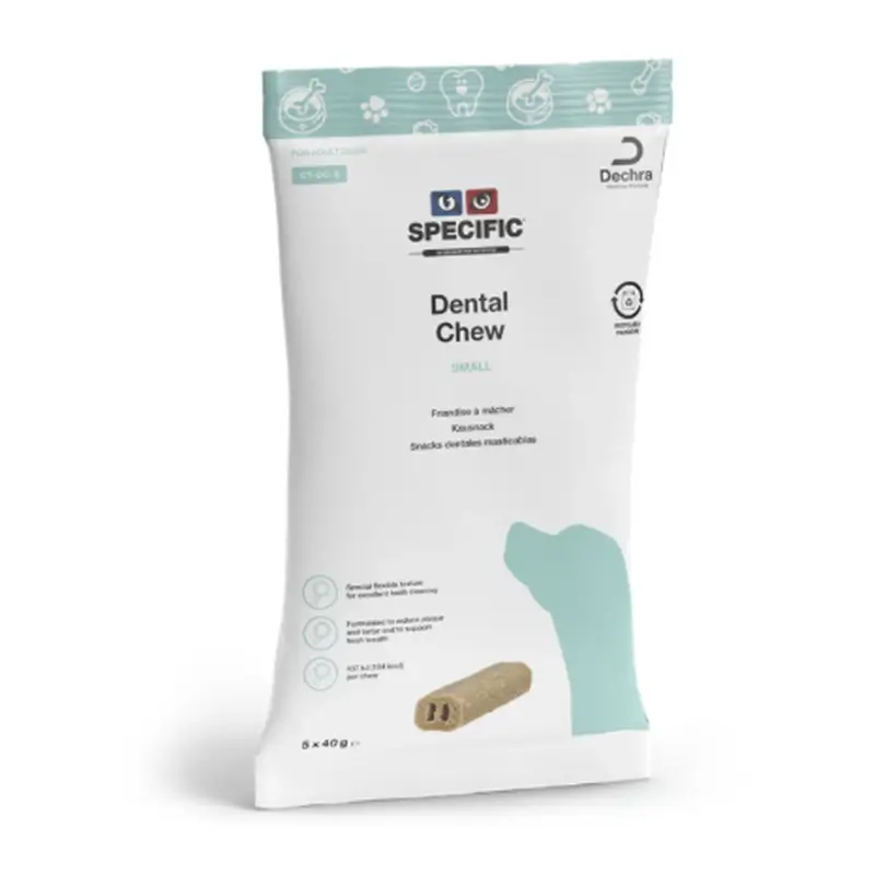 Specific Dental Chew Small Ct Dc Pequeño 5x40 gramos