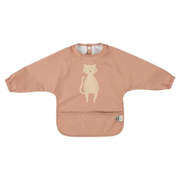 Babero Mangas Trixie Gato Impermeable