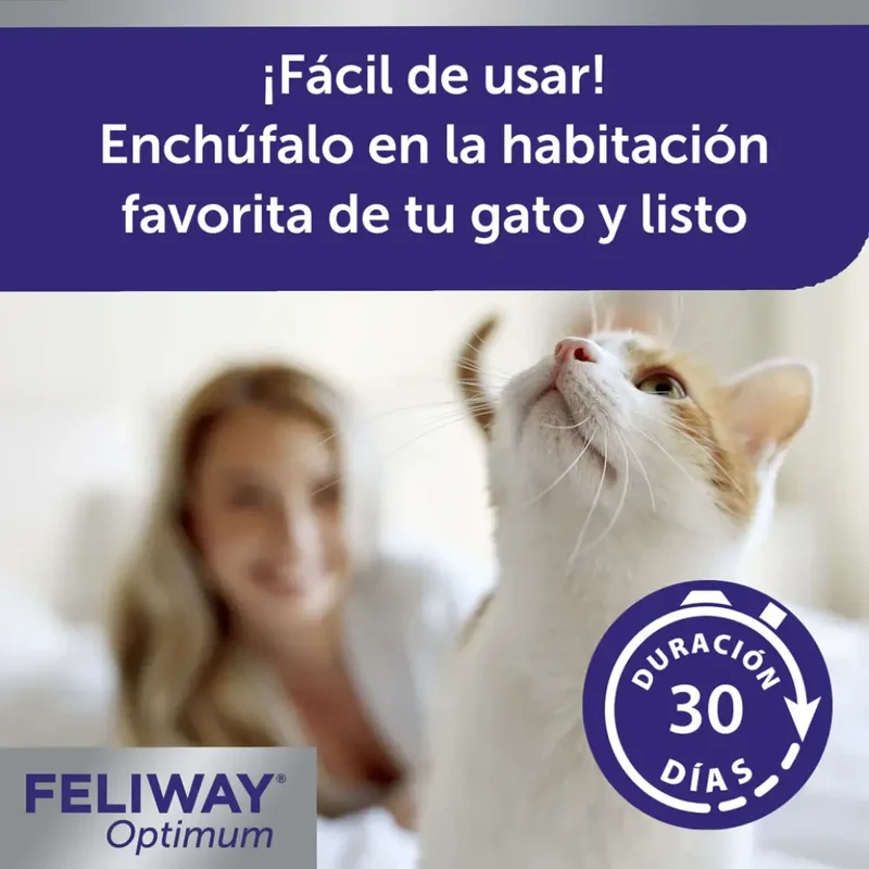 Feliway Optimum Difusor+Recambio 48 ml