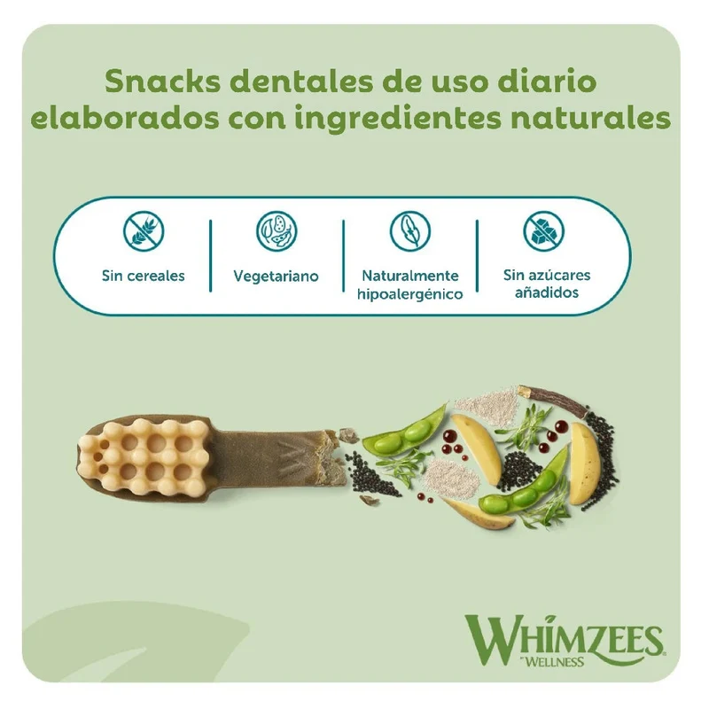 Whimzees Cepillo M Week Bolsa 7 uds