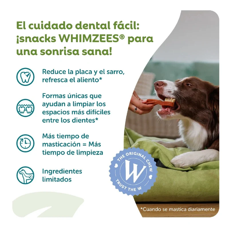Whimzees Cepillo M Week Bolsa 7 uds