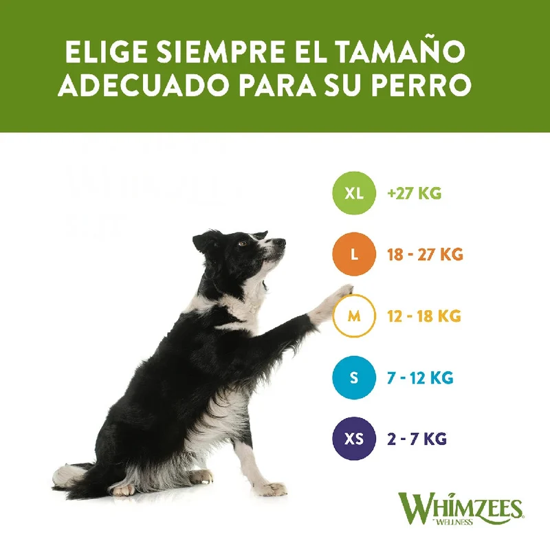 Whimzees Cepillo M Week Bolsa 7 uds