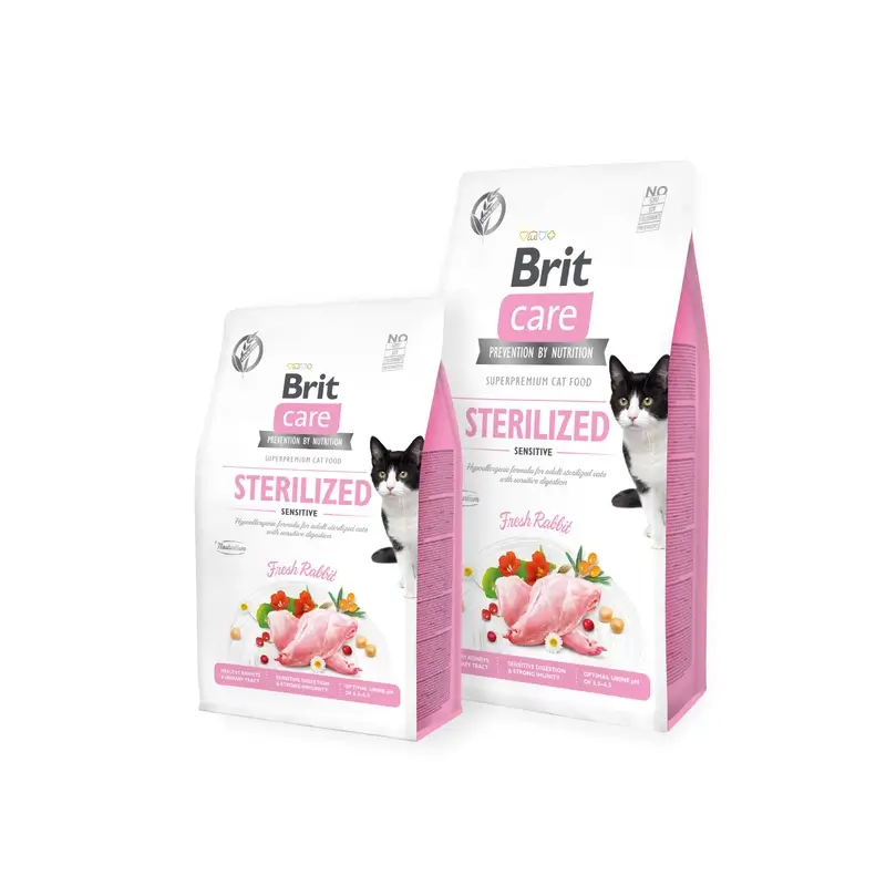 Brit Care Cat Grain Free Sterilized Sensitive 7 kilos