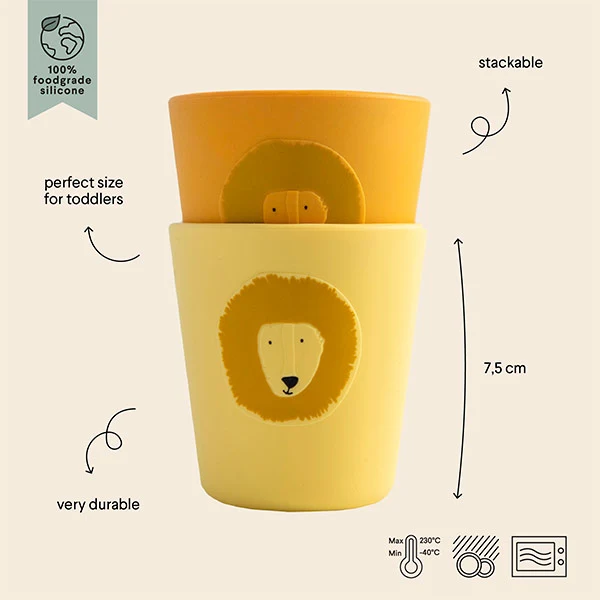 Vasos Silicona Trixie León