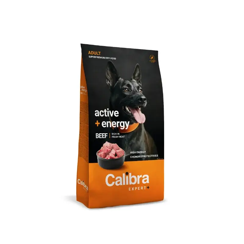 Calibra Dog Expert+ Adult Active & Energy Ternera Pienso 2Kg