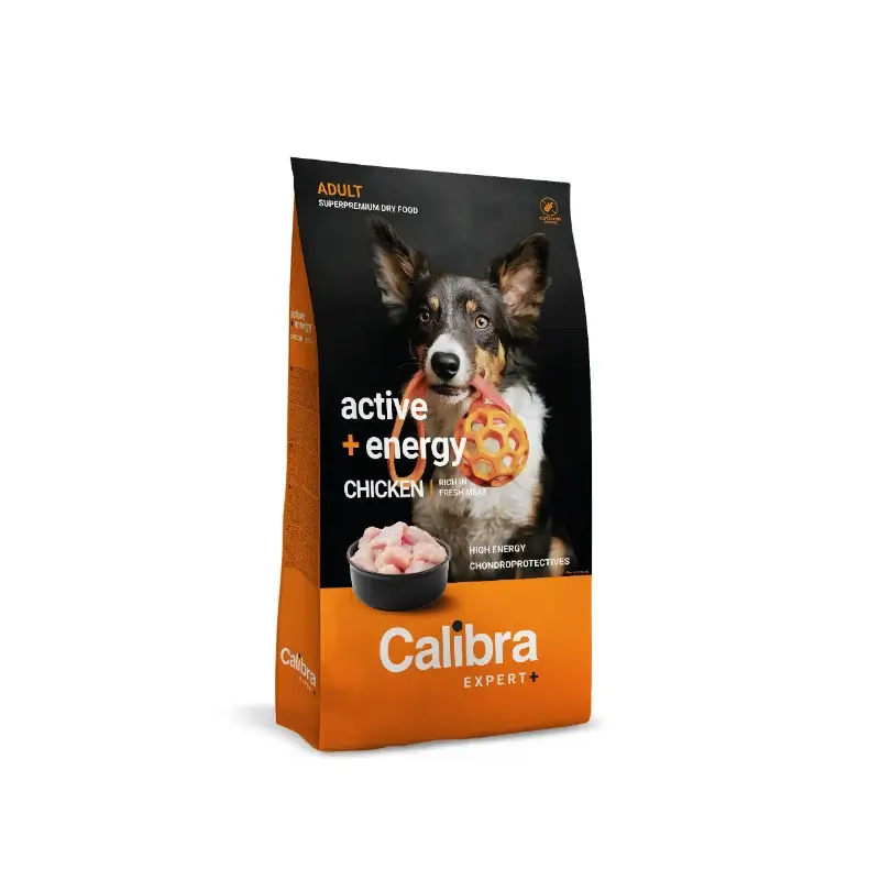 Calibra Dog Expert+ Adult Active & Energy Pollo Pienso 12Kg