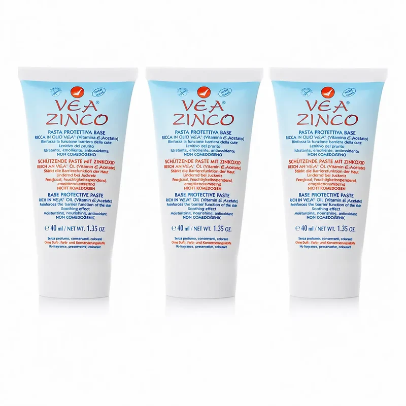 Vea Zinco Pasta Protectora 40 Ml pack 3