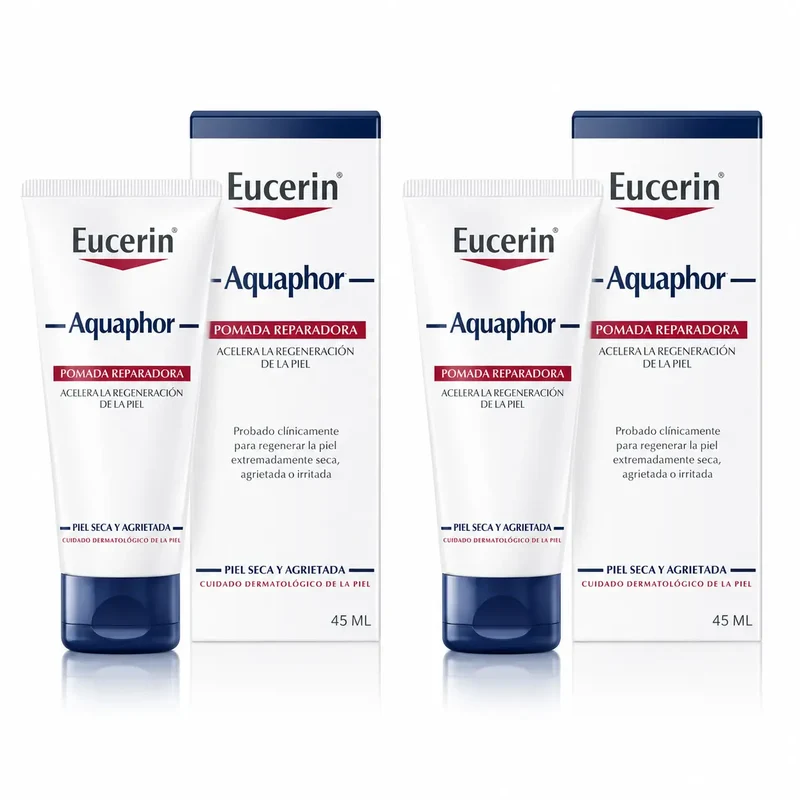 Eucerin Aquaphor Pomada Reparadora, 45 Ml , pack 2