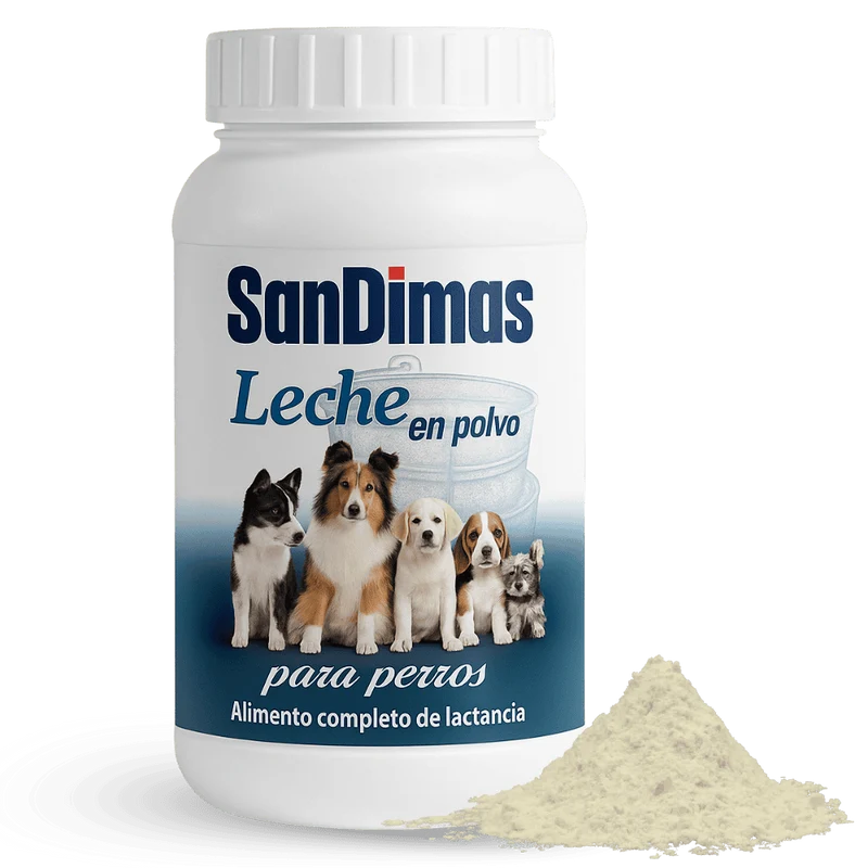 San Dimas Leche en Polvo para Cachorros| Alimento Completo de Lactancia para Perros