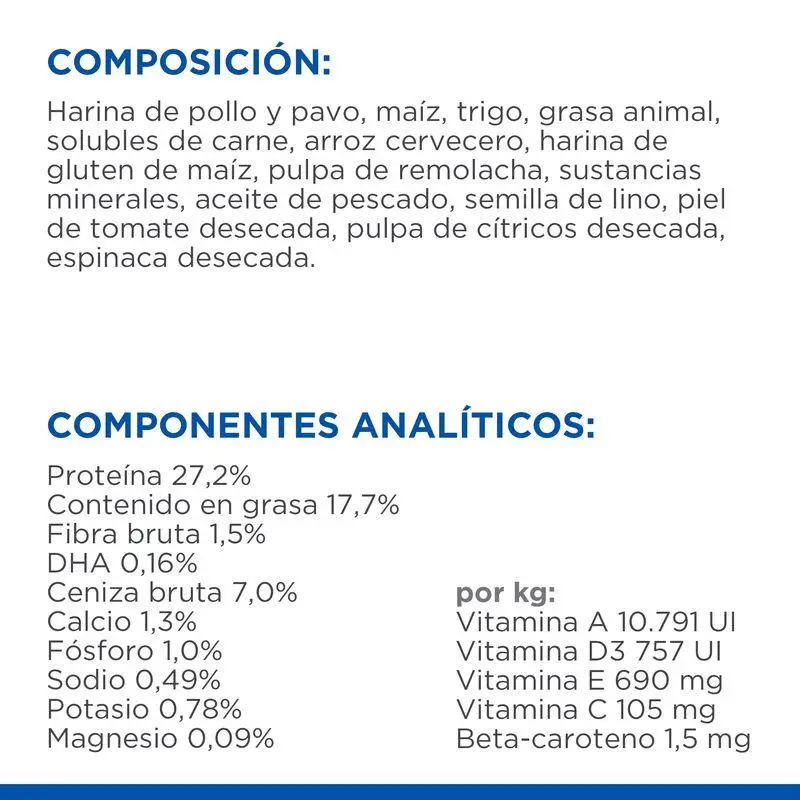 Hill'S Science Plan Puppy Small y Mini Pollo 3 kg Alimento para Perros