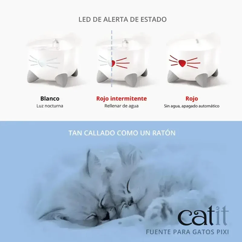 Catit Pixi Fuente Azul, 2,5L