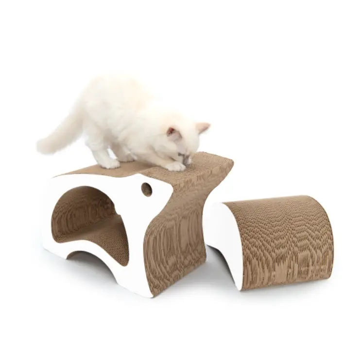 Rascador Catit Zoo Oso Polar 2 En 1 30X22,5X46 cm