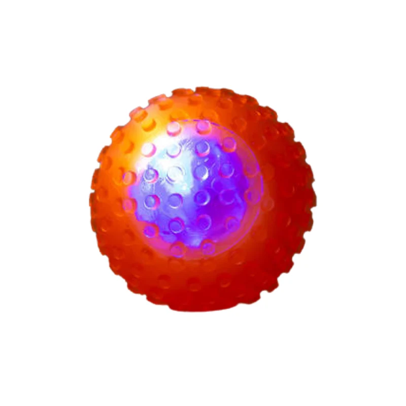 Pelota Flash-Ball Roja Led 6,5 cm Freedog