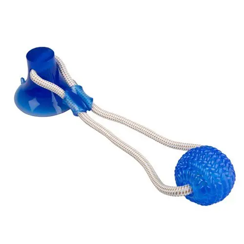 Juguete Pelota Mordedor con Ventosa 43 cm Freedog