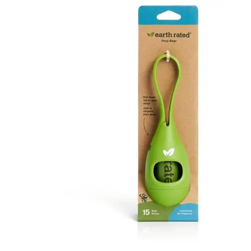 Portabolsas Higienicas Reciclables 15 uds Sin Perfume Earth Rated 2.0