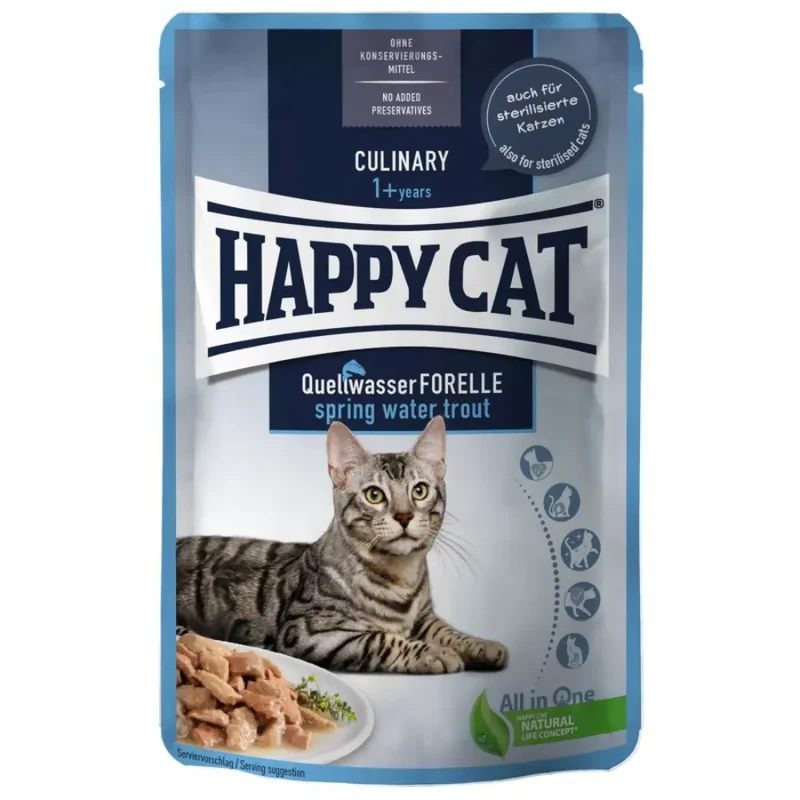 Happy Cat Culinary Meat In Sauce Weidelamm Pouch 85 g