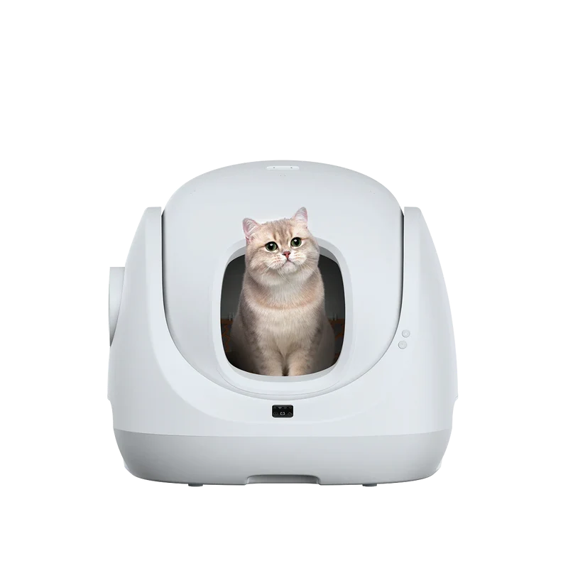 Catlink SE Lite AI Self Cleaning With Odour Removal Smart Cat Litter Box 64x56x60cm - White