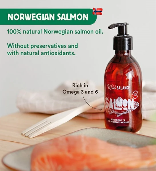 Wild Balance Norwegian Salmon Oil for Dogs & Cats 250ml