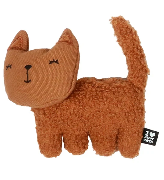 D&D Home I Love Happy Cats Zoey Refillable Cat Kicking Cushion Cat Toy 15x5x12cm