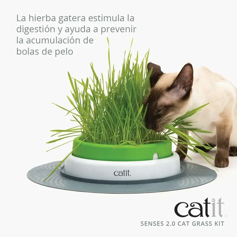 Catit Senses 2.0 Cat Grass Kit 3Pc Recarga