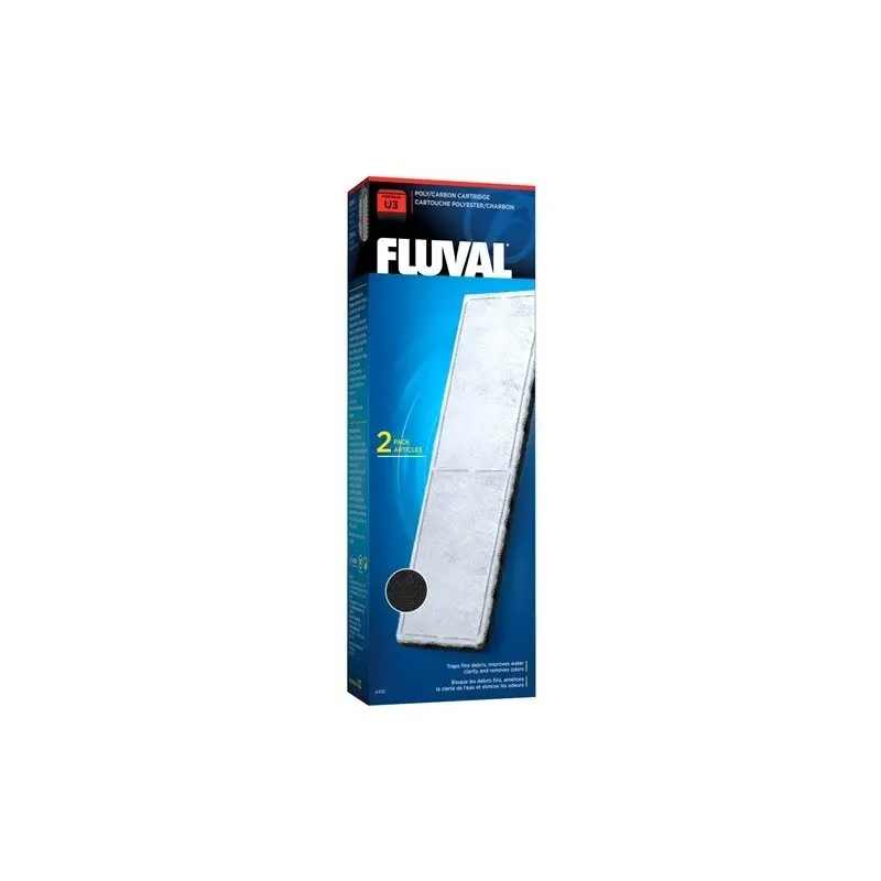 Fluval U3 Poly/Carbon (2 Pcs)