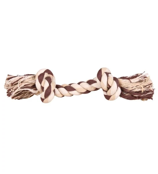 Trixie Denta Fun Playing Rope Bone Tug & Chew Toy for Dogs