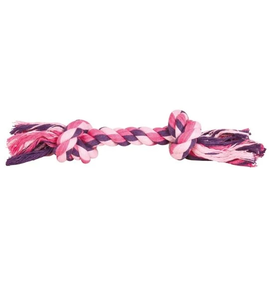 Trixie Denta Fun Playing Rope Bone Tug & Chew Toy for Dogs