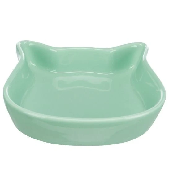 Trixie Ceramic Cat Face Bowl for Cats