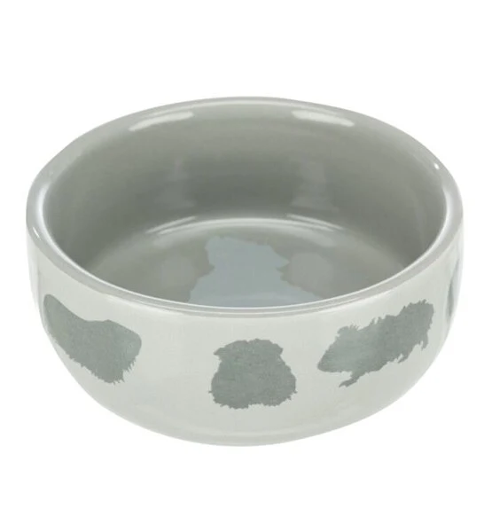 Trixie Ceramic Bowl with Guinea Pig Design