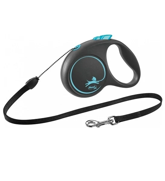 Trixie flexi BLACK DESIGN Cord Leash