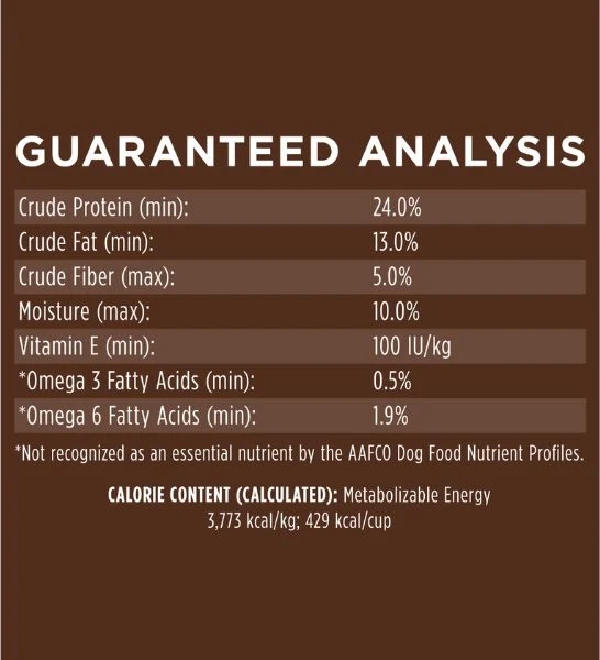 Instinct Be Natural Kibble Beef & Barley Dry Dog Food