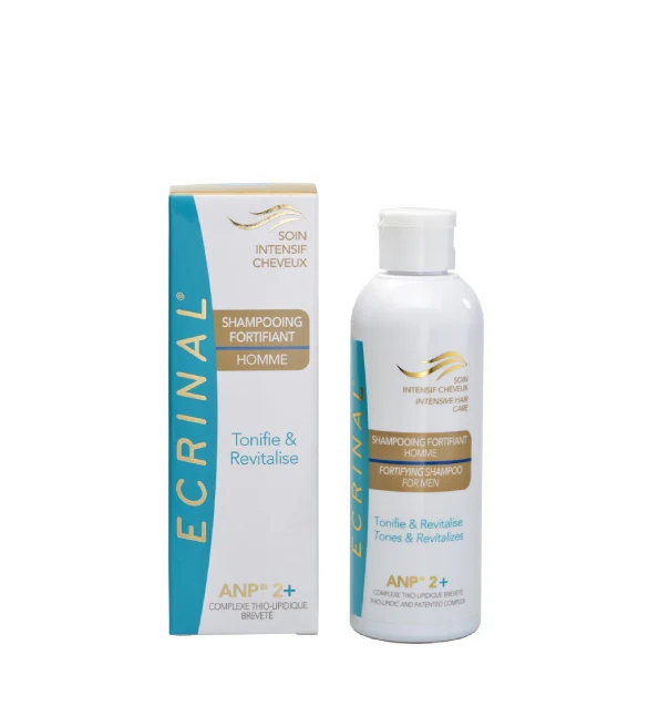 Ecrinal - Shampooing Homme Soin intensif cheveux à l’ANP2+ - 200 ml