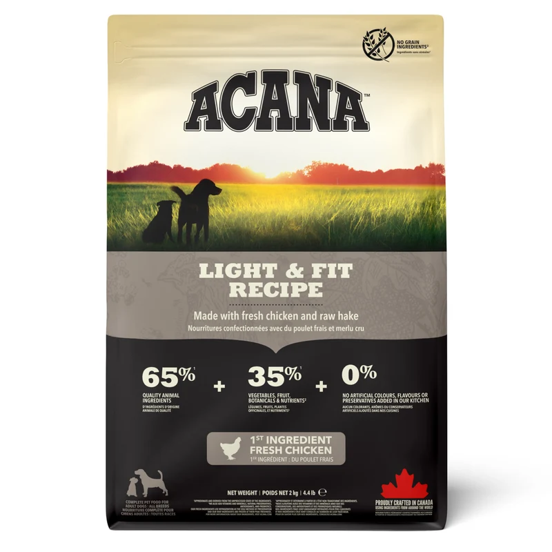 Acana Light & Fit Recipe Adult Dry Dog Food