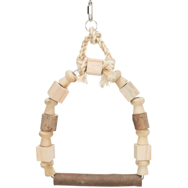 Trixie Wooden Arch Swing Perch for Birds