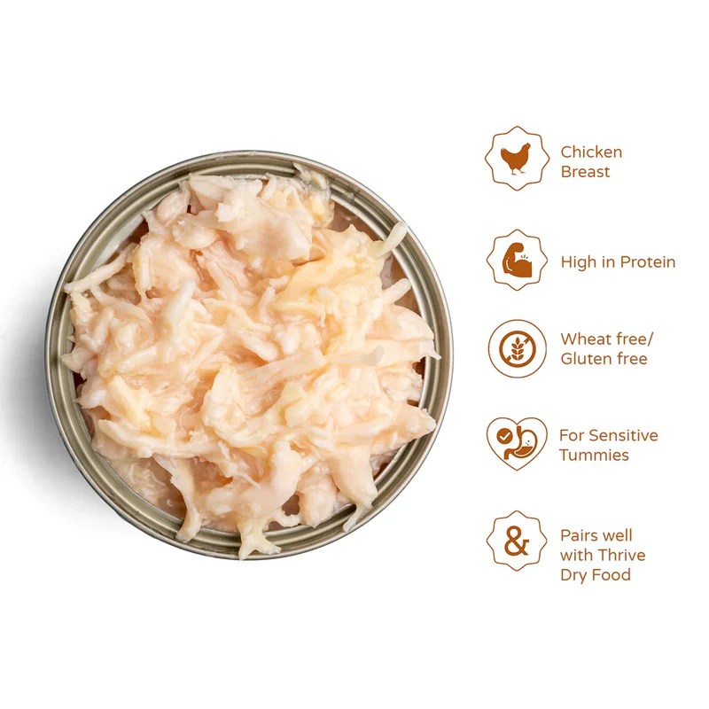 Thrive Complete Chicken Breast Wet Cat Food 75G - Pack of 12