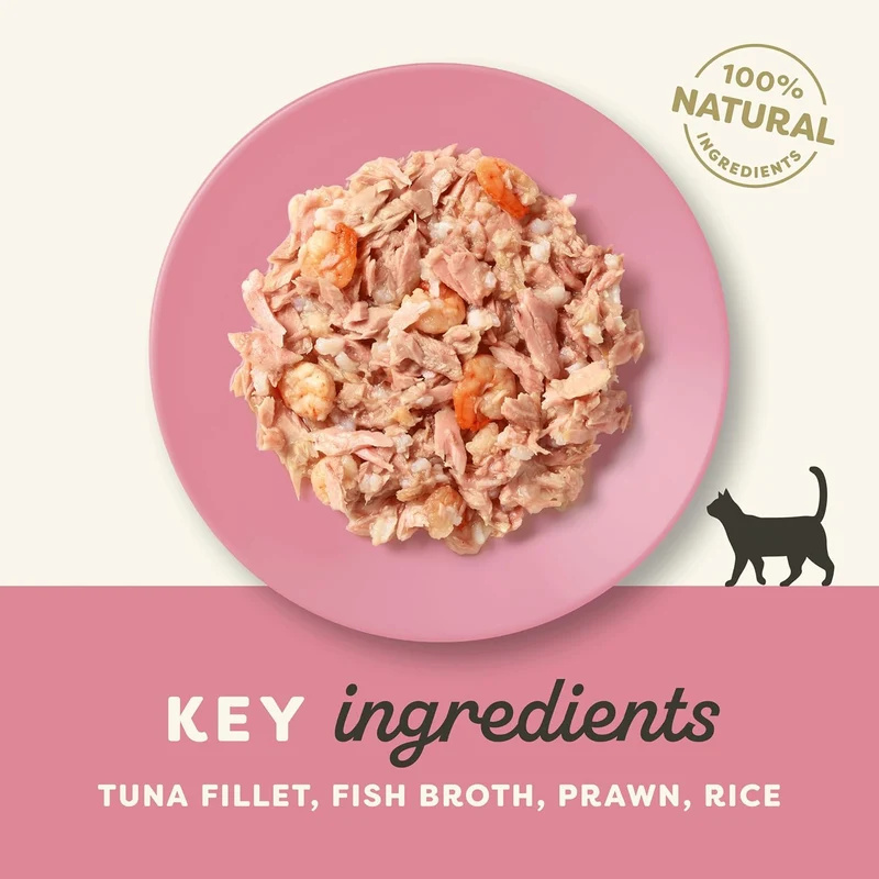 Applaws Tuna & Prawn Adult Wet Cat Food 156G - Pack of 12