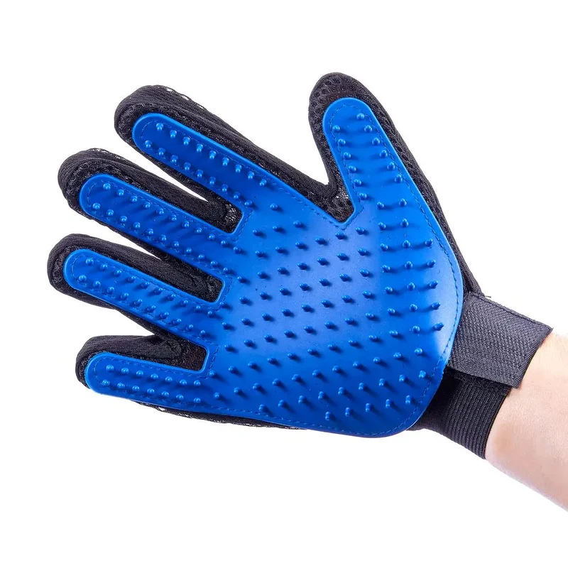 Manopla Quitapelos Pro Azul 23X17 cm Freedog