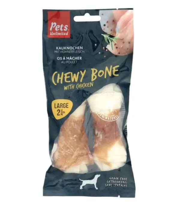 Snack Dog Pets Huesos Masticables con Pollo 90 g