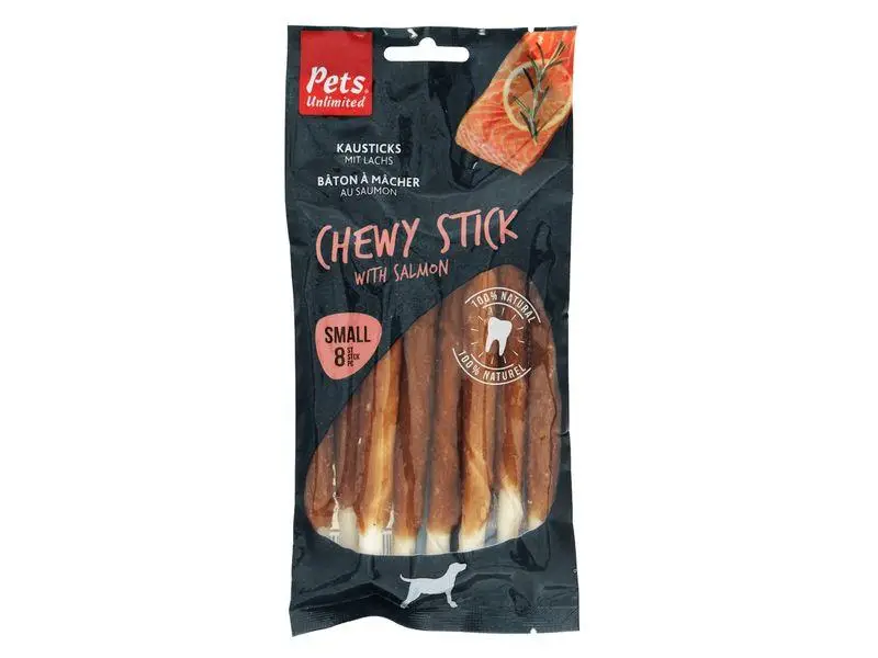 Snack Dog Pets Sticks Masticables con Salmón 72 g