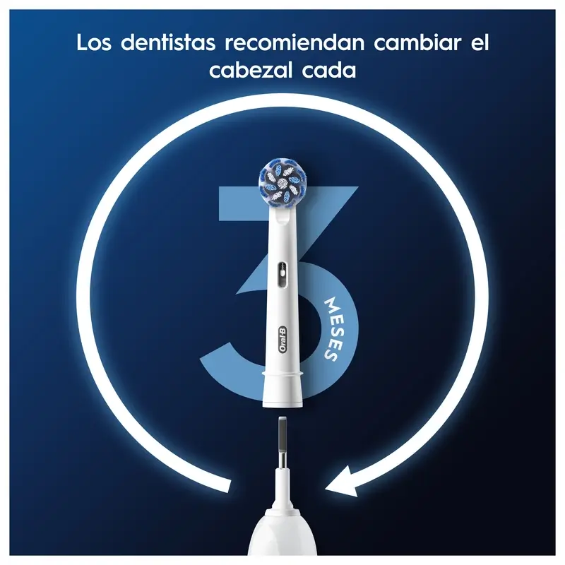 Oral-B Braun Recambio Sensitive Clean, 4 unidades
