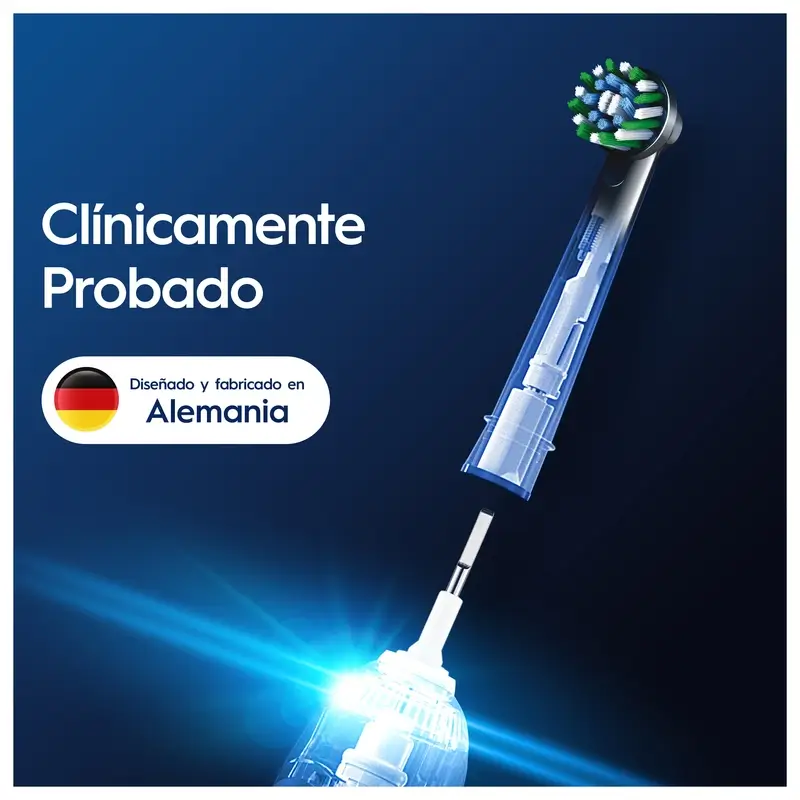 Oral-B Braun Recambio Cross Action, 4 unidades