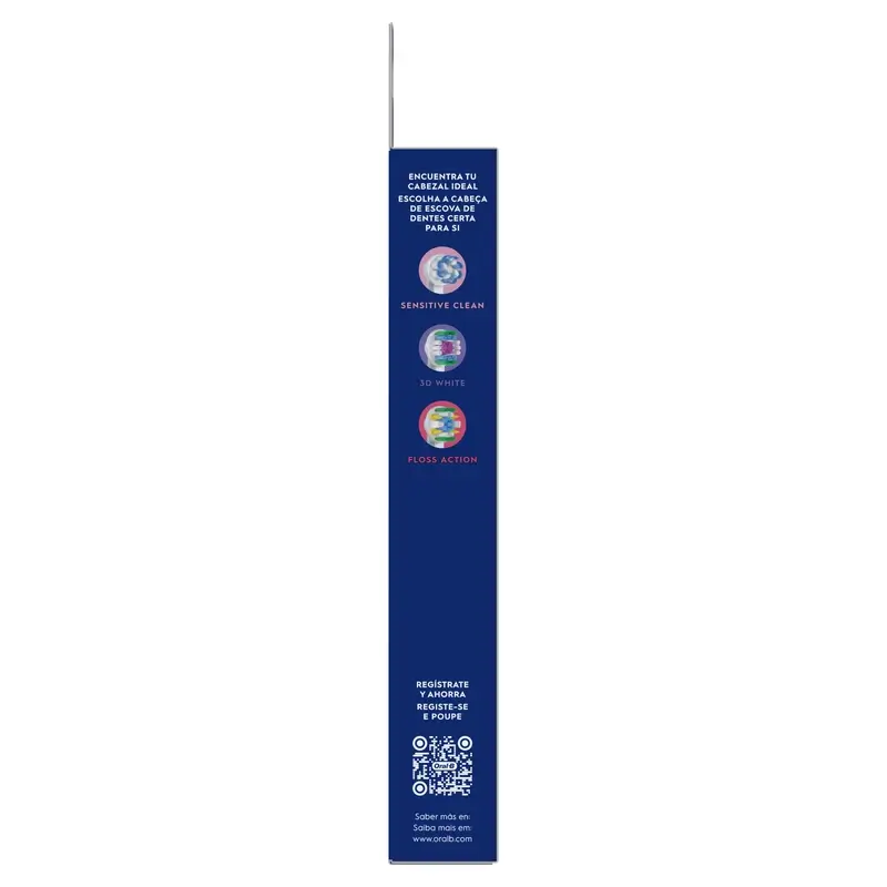 Oral-B Braun Recambio Cross Action, 4 unidades