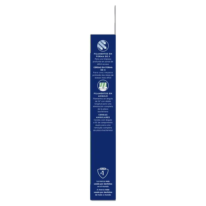 Oral-B Braun Recambio Cross Action, 4 unidades