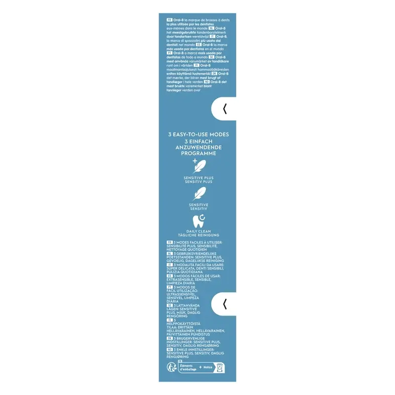 Oral-B Braun Vitality Pro Cepillo Eléctrico Negro, 1 unidad